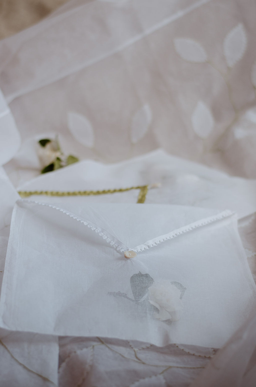 Cotton organdie lingerie bag - Image 4