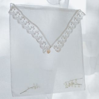 Lily of the Valley Cotton Organdie Bag
